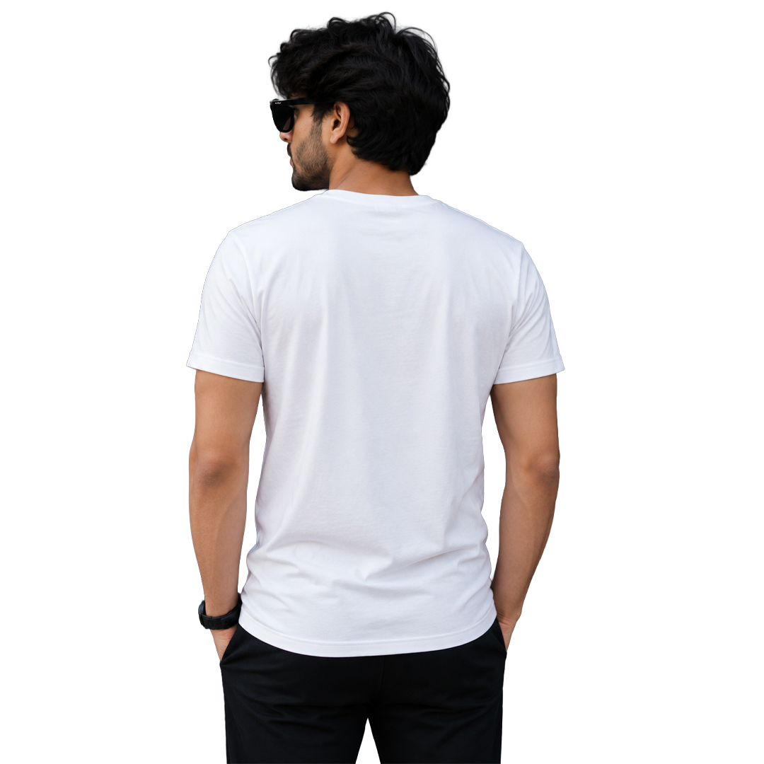 White T- Shirt for Men thumbnail 2