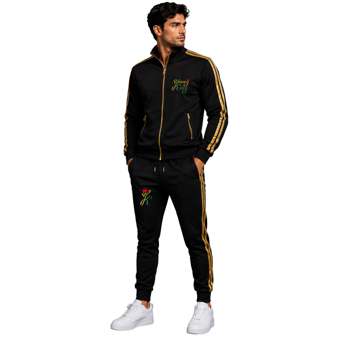 Black Tracksuit for Men thumbnail 1