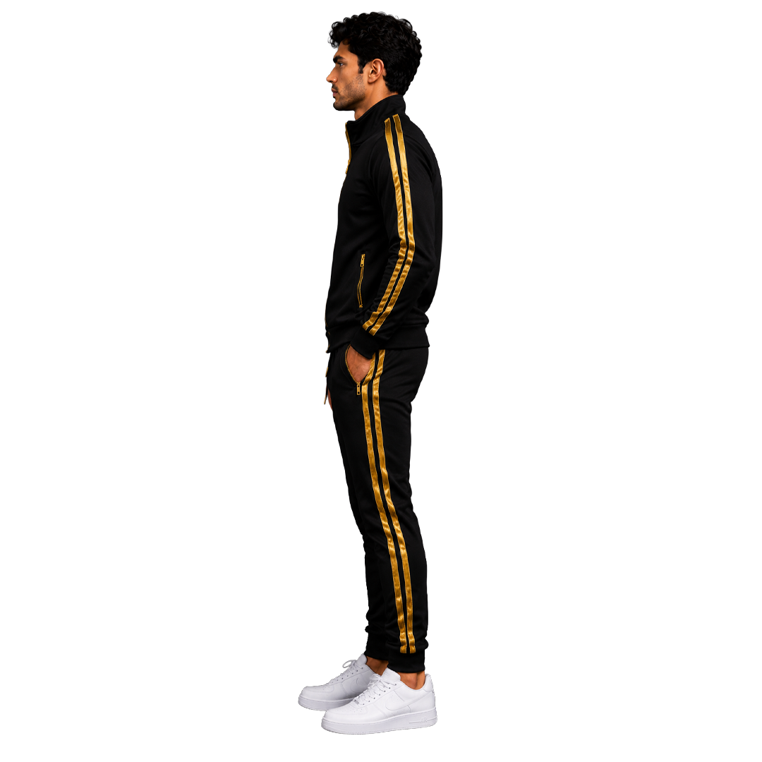 Black Tracksuit for Men thumbnail 3