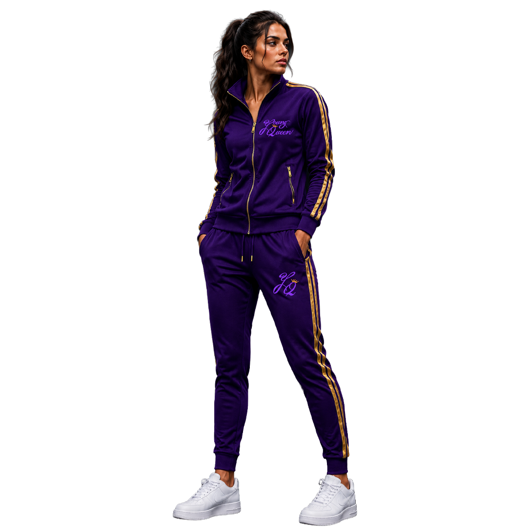 Purple Young Queen Tracksuit