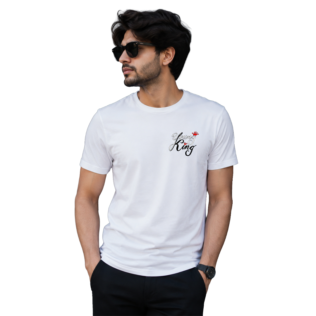 White T- Shirt for Men