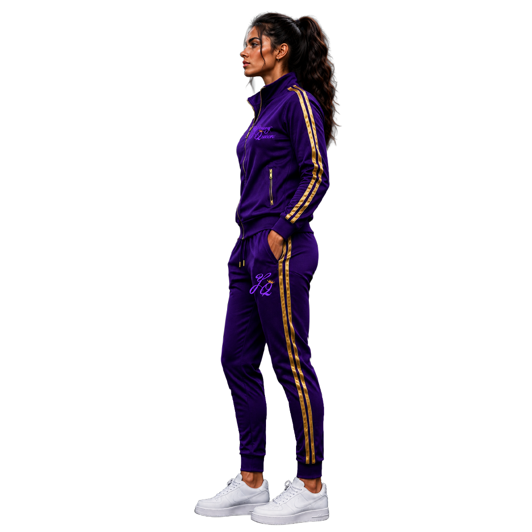 Purple Young Queen Tracksuit thumbnail 3