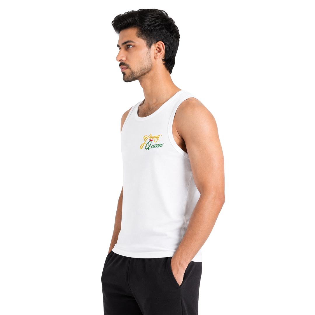 Sando White Tank Top thumbnail 3