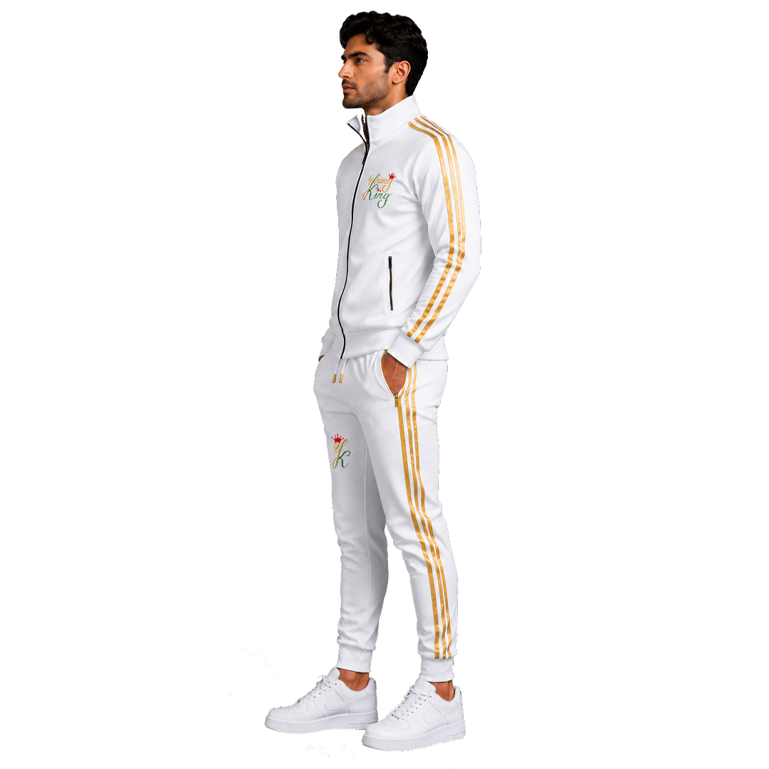 White Tracksuit thumbnail 3